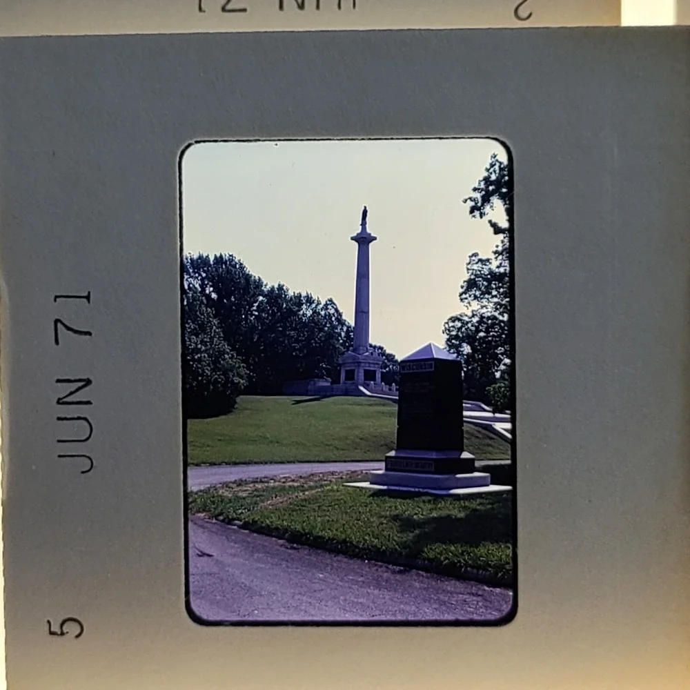 Lot of 30 Slides Civil War‎ Battlefields Tourist Scenery Photos 1971